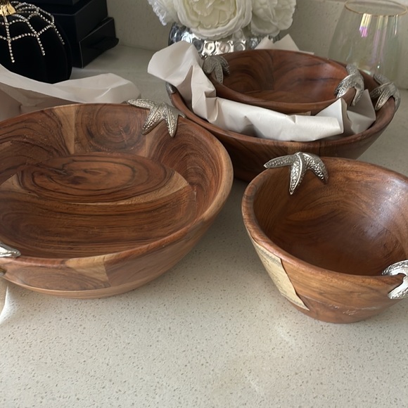 🌟 🏵Beautiful handcrafted serving bowls🏵 - Picture 5 of 7